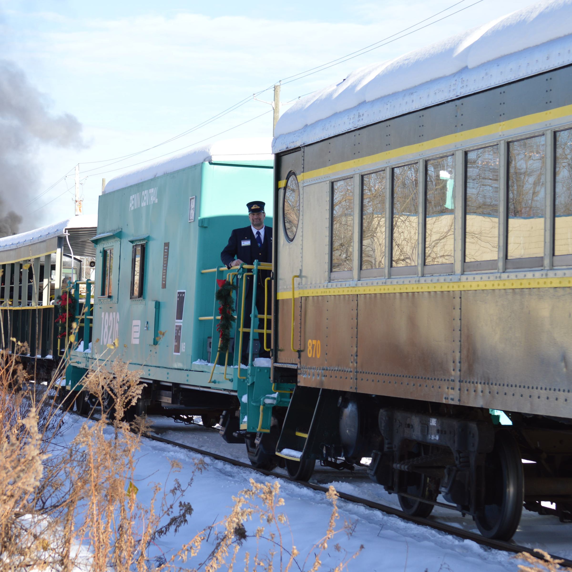 chrismas BCJ train ride
